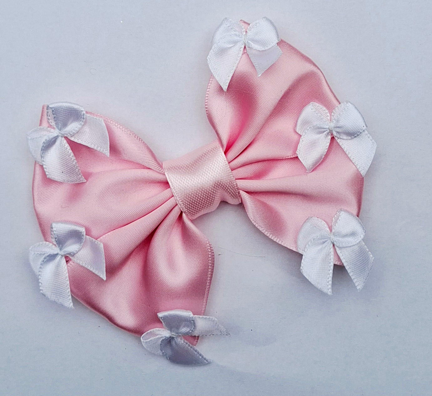 🎀Satin Bows With Mini Bow Detailing 🎀Choose Colour