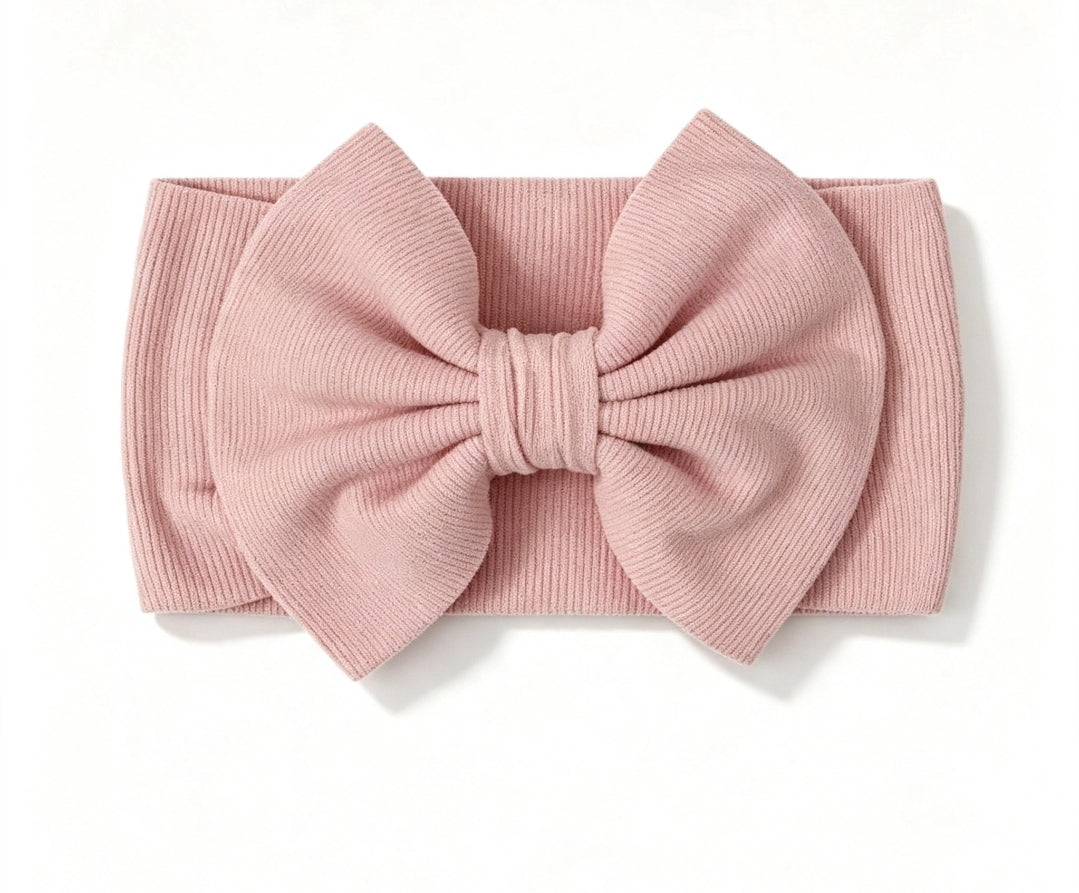 🎀Soft Ribbed Baby Headbands🎀Choose Colour