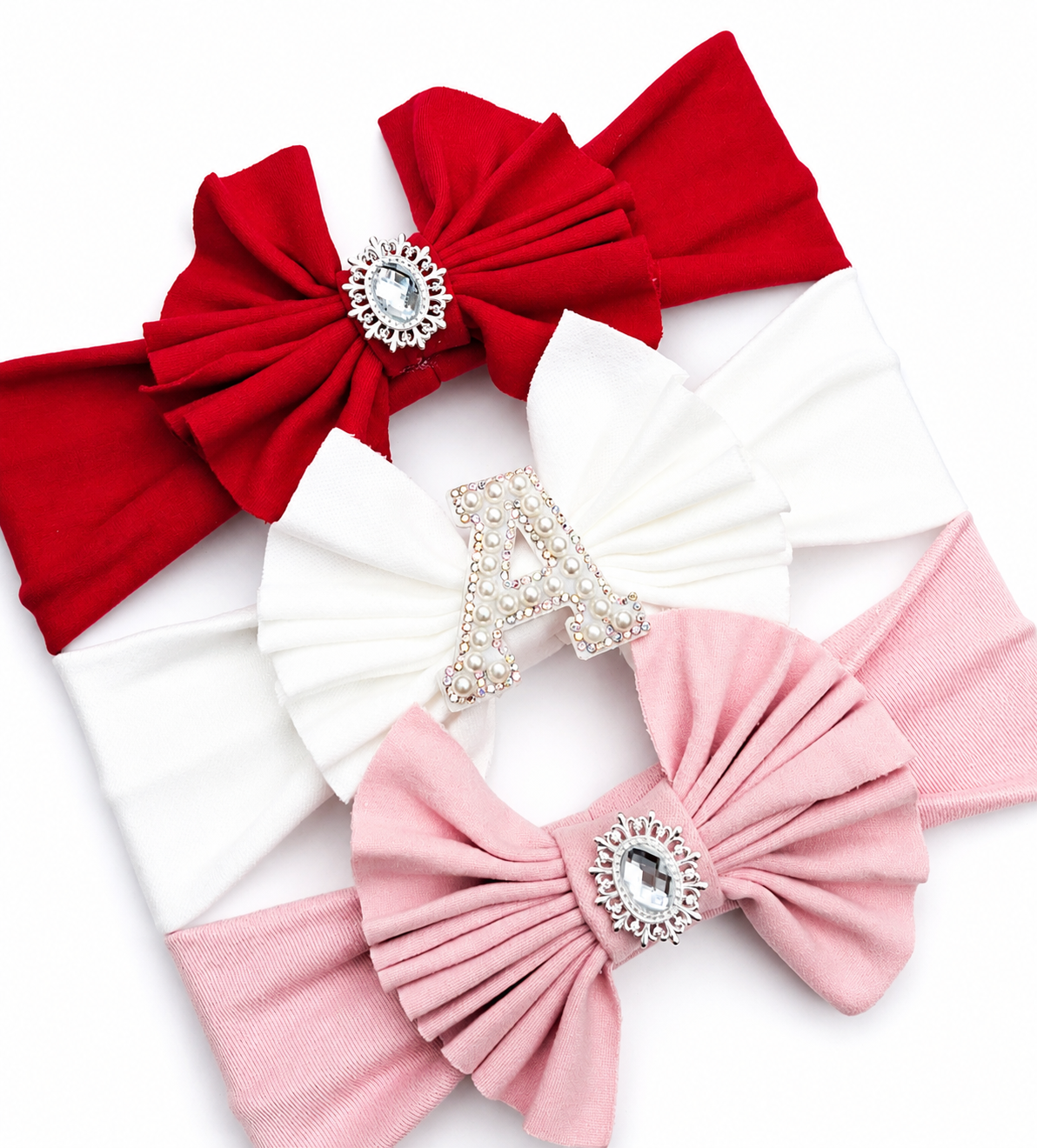 🎀3pc Soft Headband Set 🎀 Choose Letter
