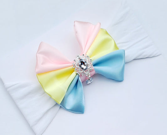 🎀 3 Colour Satin Bow Headband🎀