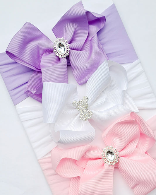 🎀3pc Large Bow Headband Set🎀