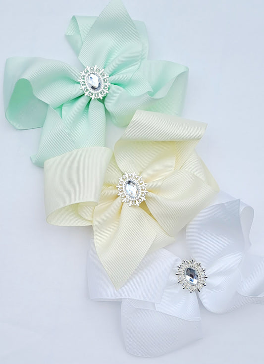 🎀 3pc Large Bow Clip Set🎀