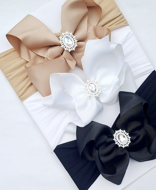 🎀3pc Large Bow Headband Set🎀