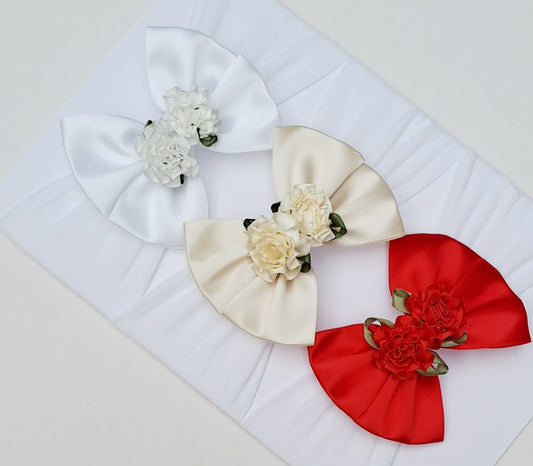 🎀3pc Satin Bow Headband Set