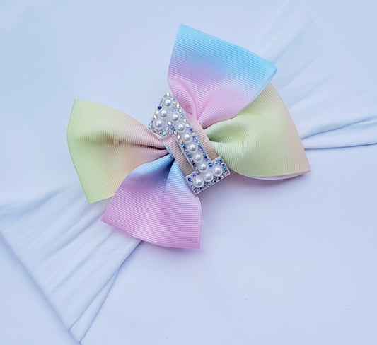 🎉Ombre Bithday Bow Headband 🎉