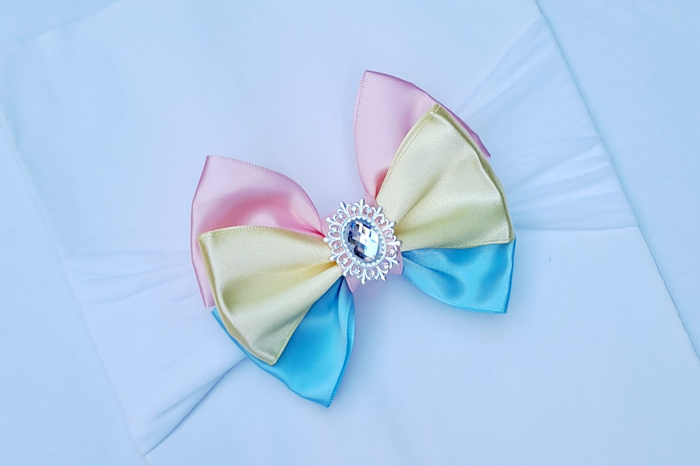 🎀 3 Colour Satin Bow Headband🎀