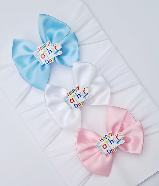 🎀Father's Day Satin Bow Headband 🎀 3 Colours Available