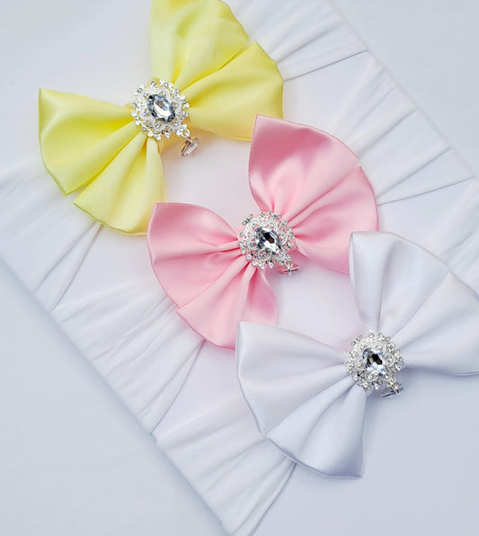 🎀3pc Satin Bow Headband Set 🎀