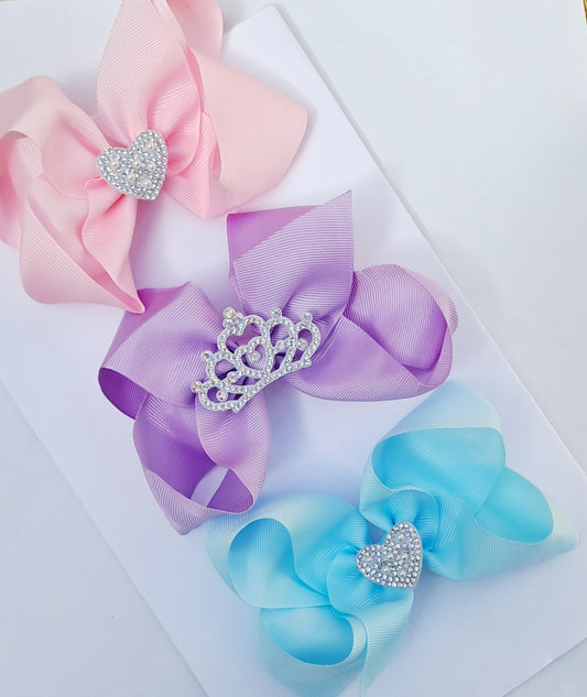 🎀 3pc Large Bow Clip Set🎀