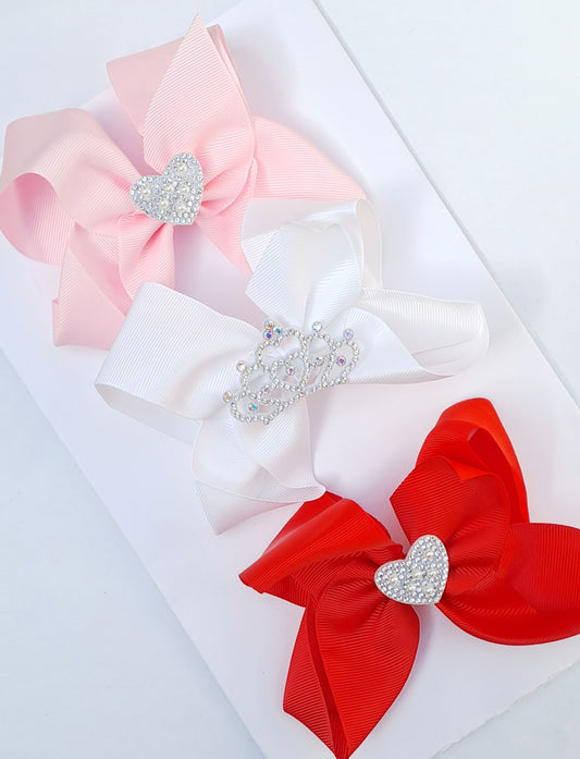 🎀 3pc Large Bow Clip Set🎀