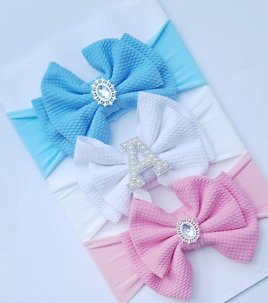 🎀3pc Headband Set 🎀Choose Letter