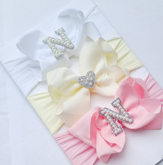 🎀3pc Headband Set 🎀Choose Letter