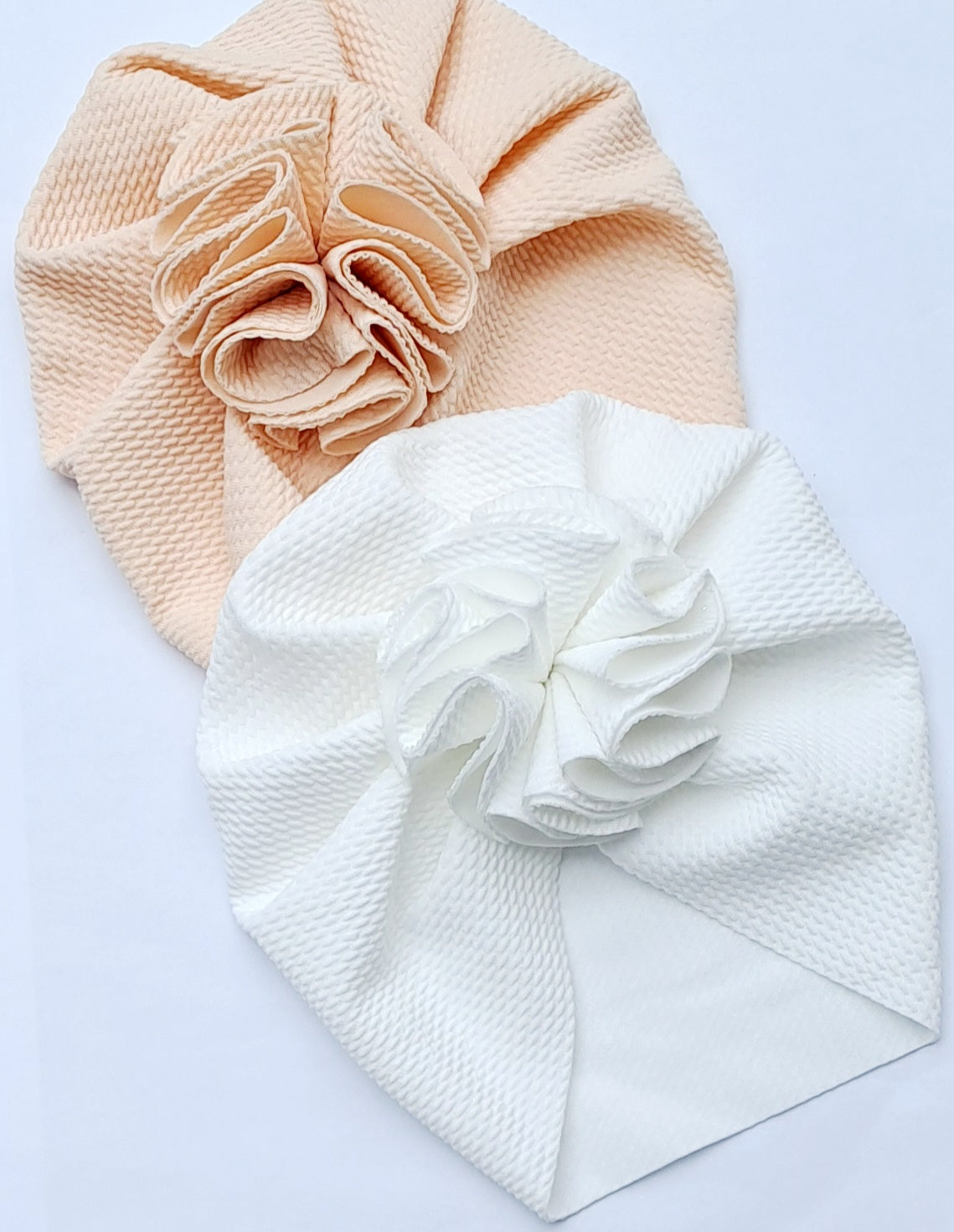 ❤️Ruffle Front Baby Turban Hats ❤️ Choose Colour