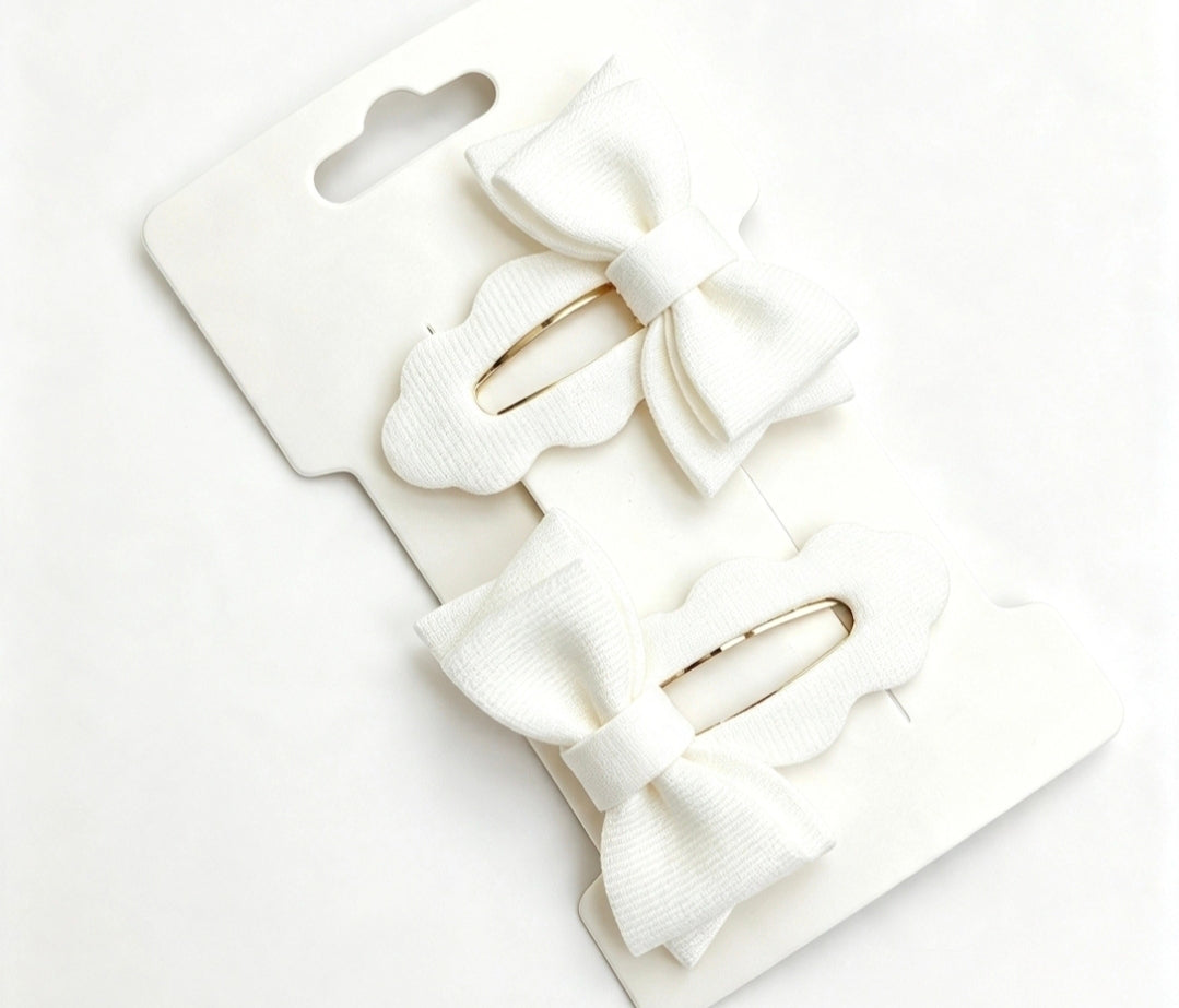 🎀2pc Velour Clip Sets🎀 (Choose Colour)