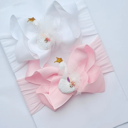 🎀Adorable Baby Swan Headband🎀 Choose Colour