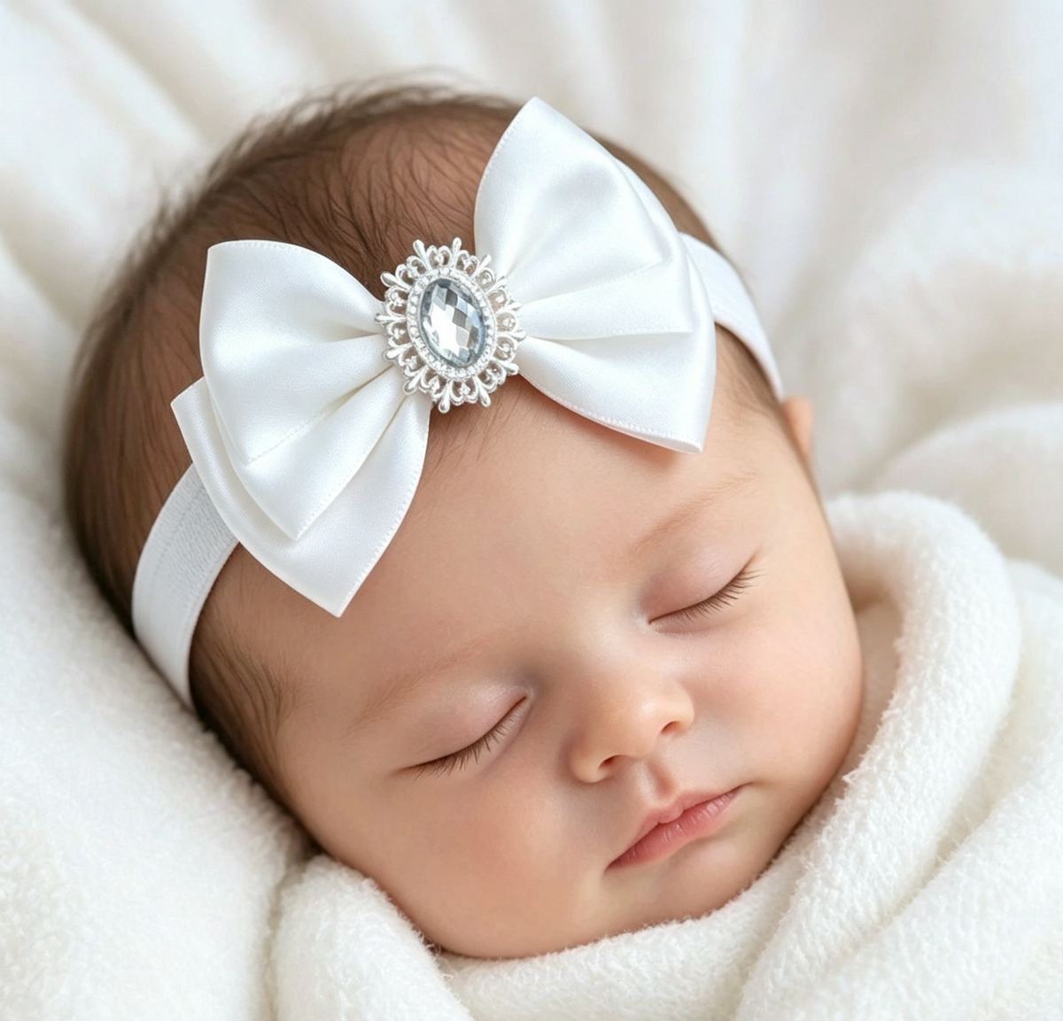 🎀Satin Bow On Thin Band🎀(Choose Colour)