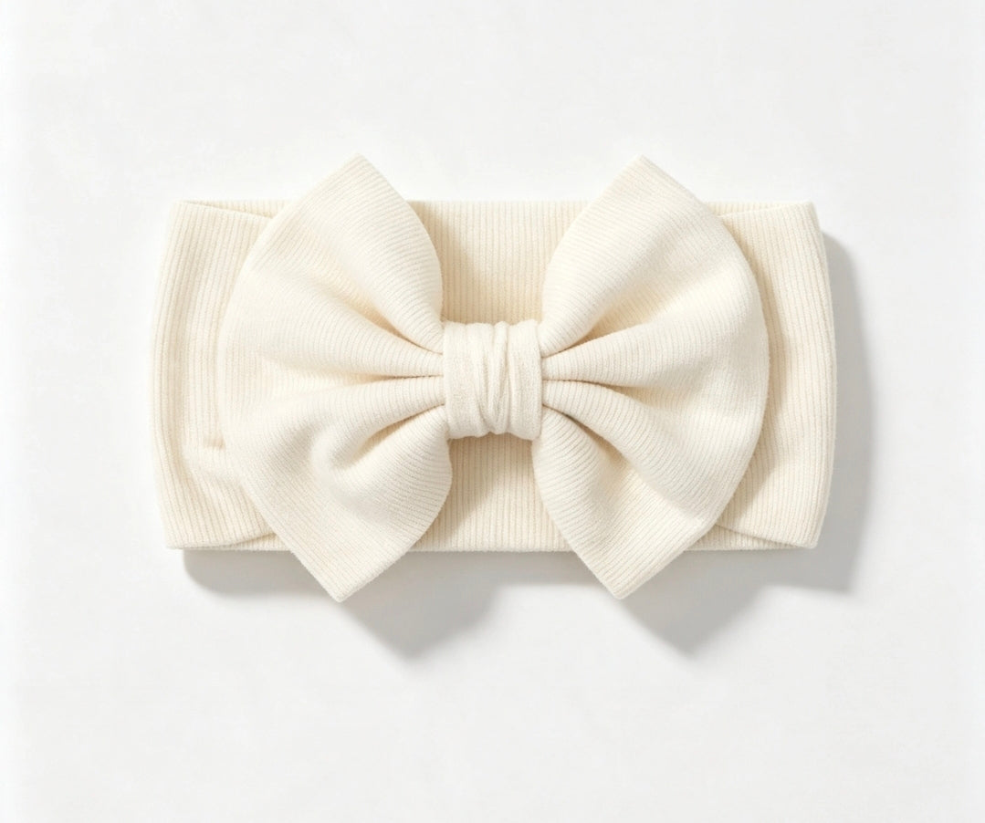 🎀Soft Ribbed Baby Headbands🎀Choose Colour
