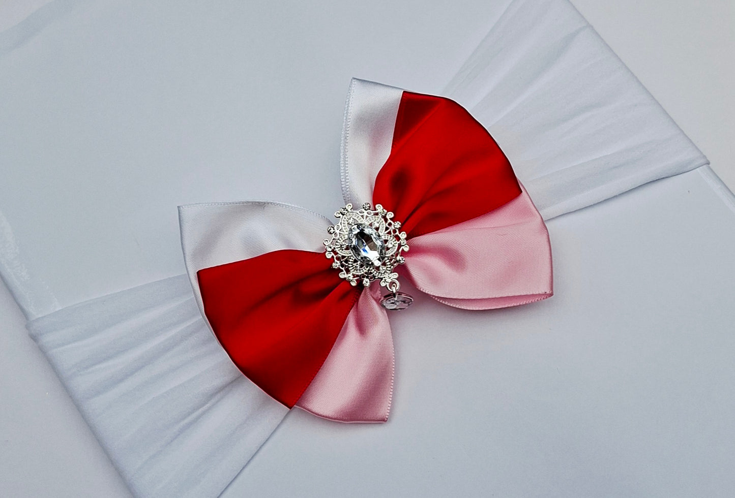 🎀Trio Colour Satin Bow 🎀 Available On Headband Or Clip