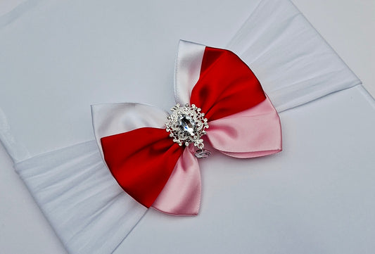 🎀Trio Colour Satin Bow 🎀 Available On Headband Or Clip