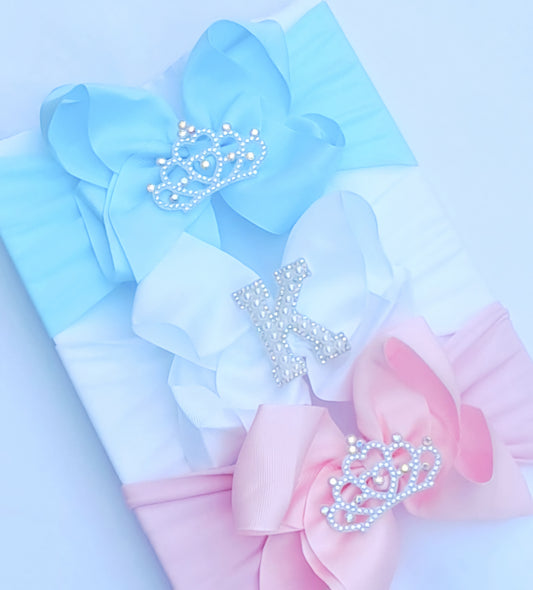 🎀3pc Headband Set 🎀Choose Letter