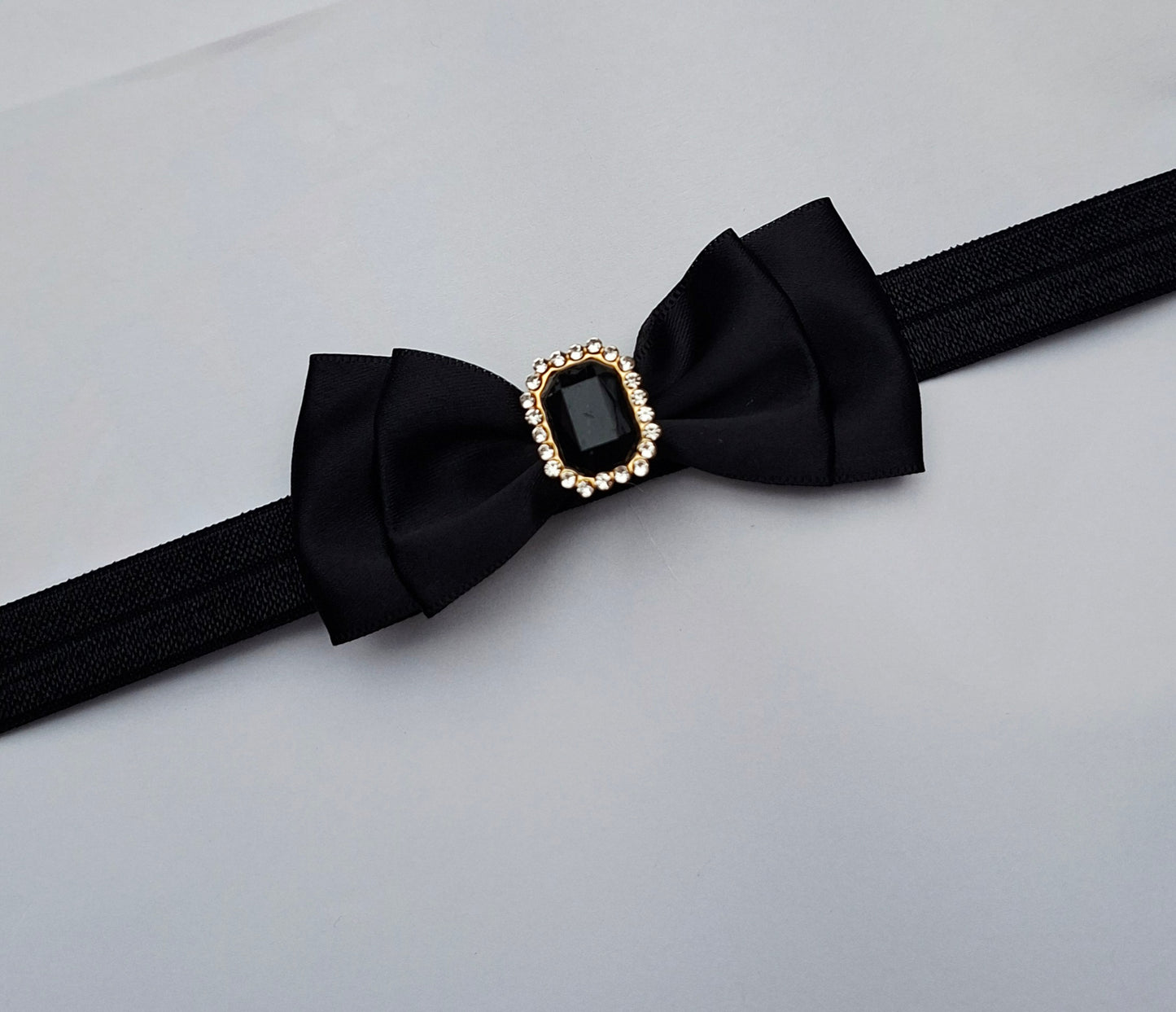 🎀Newborn Small Satin Bow Headbands 🎀Choose Colour
