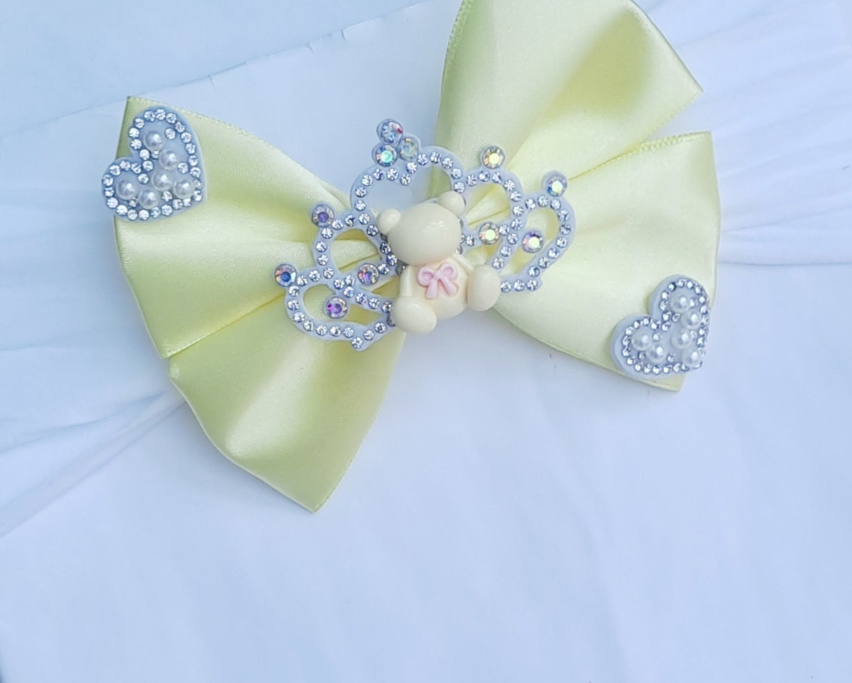 🎀Satin Bow Headbands 🎀Choose Colour