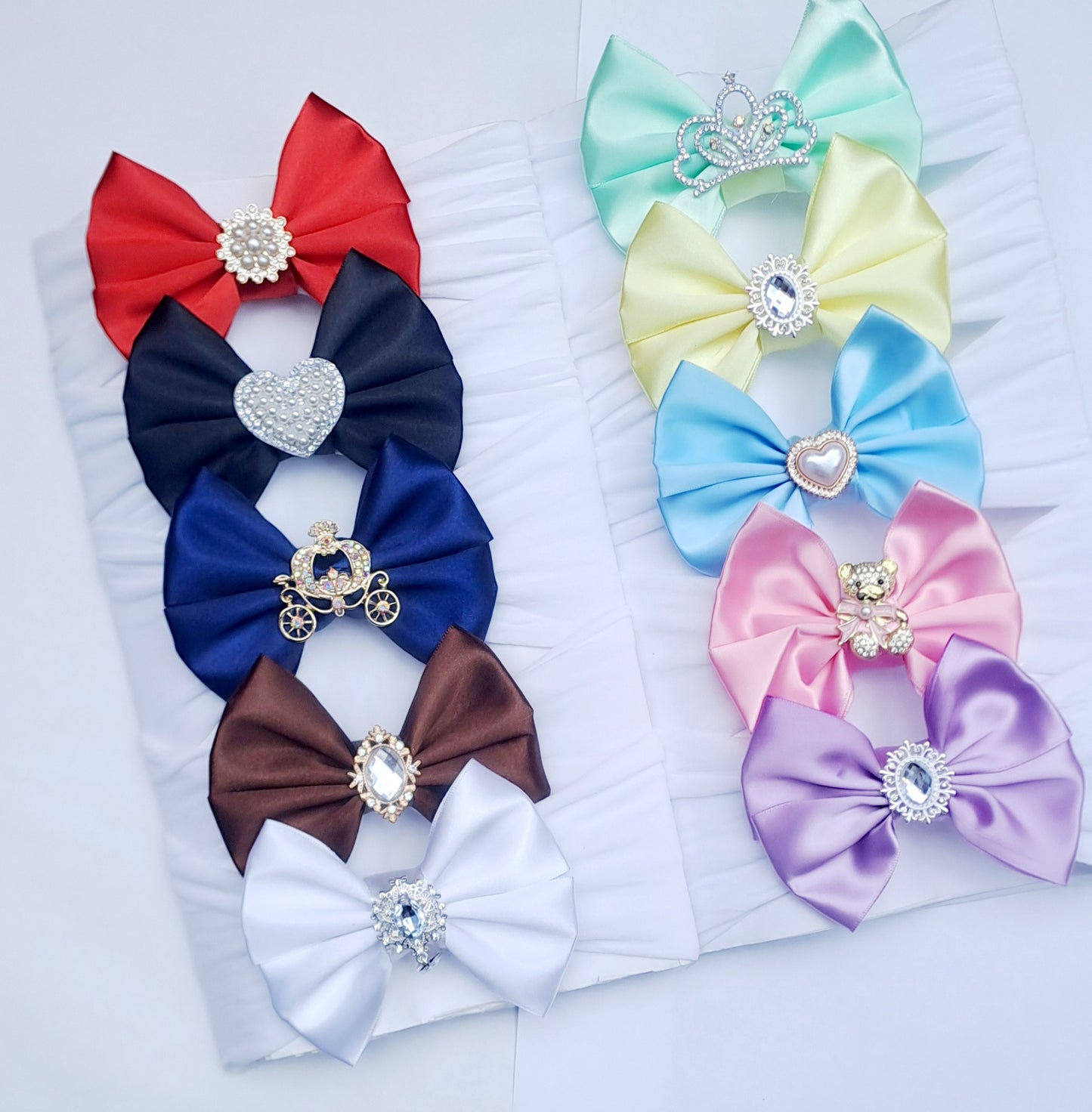 🎀Satin Bow Headbands 🎀 Select Colour