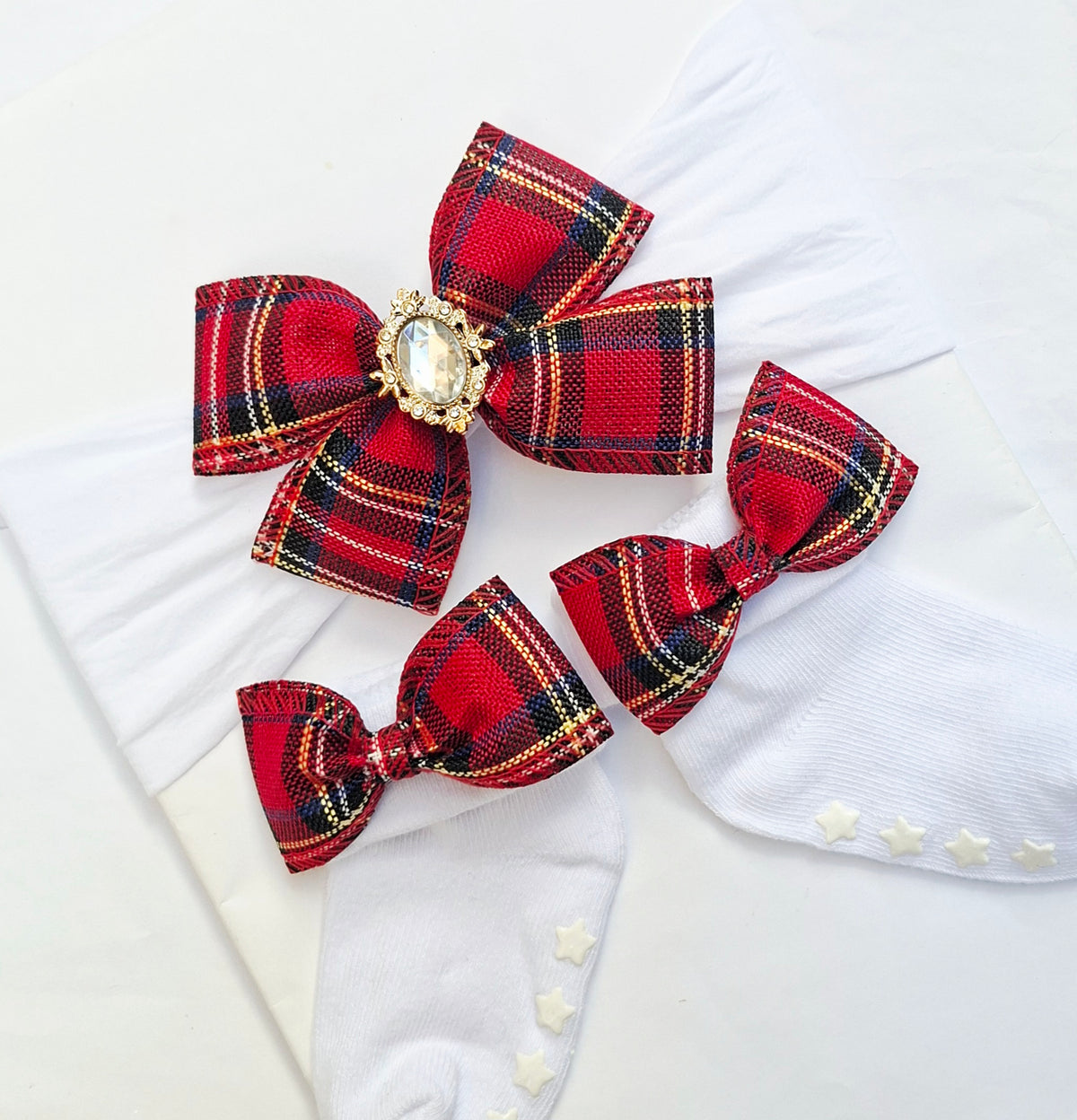 🎀Tartan Headband/Sock Set🎀