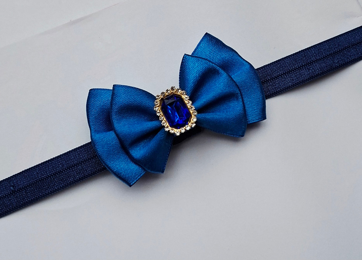 🎀Newborn Small Satin Bow Headbands 🎀Choose Colour
