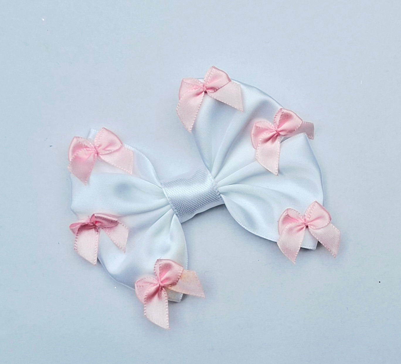 🎀Satin Bows With Mini Bow Detailing 🎀Choose Colour
