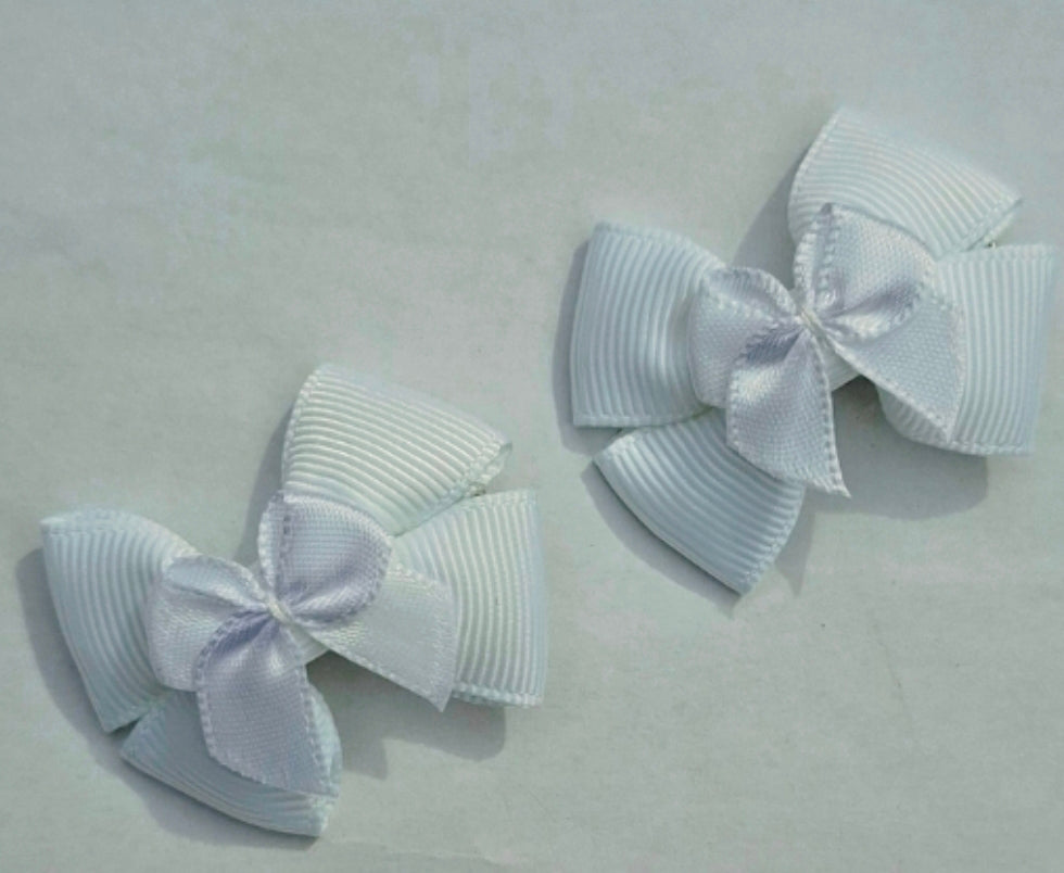 🎀2pc Mini Pigtail Clip Sets🎀Choose Colour