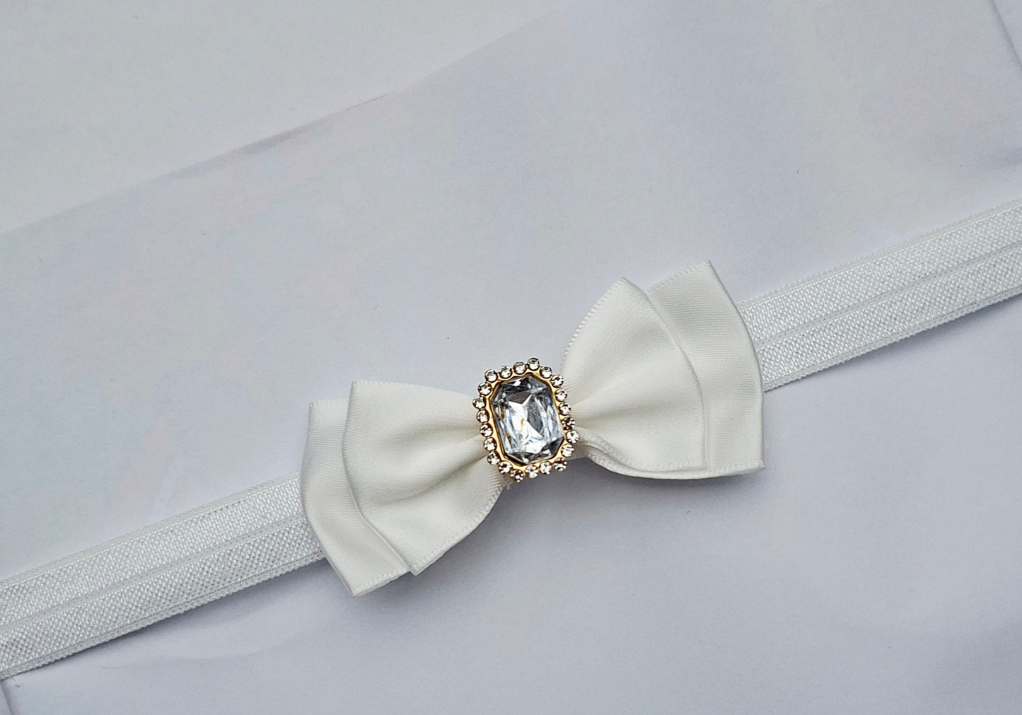 🎀Newborn Small Satin Bow Headbands 🎀Choose Colour