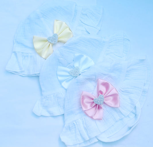 🎀Baby Summer Hats 🎀 Choose Bow Colour