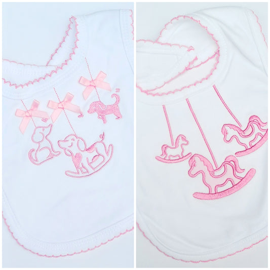 🎀Embroidered Baby Bib 🎀