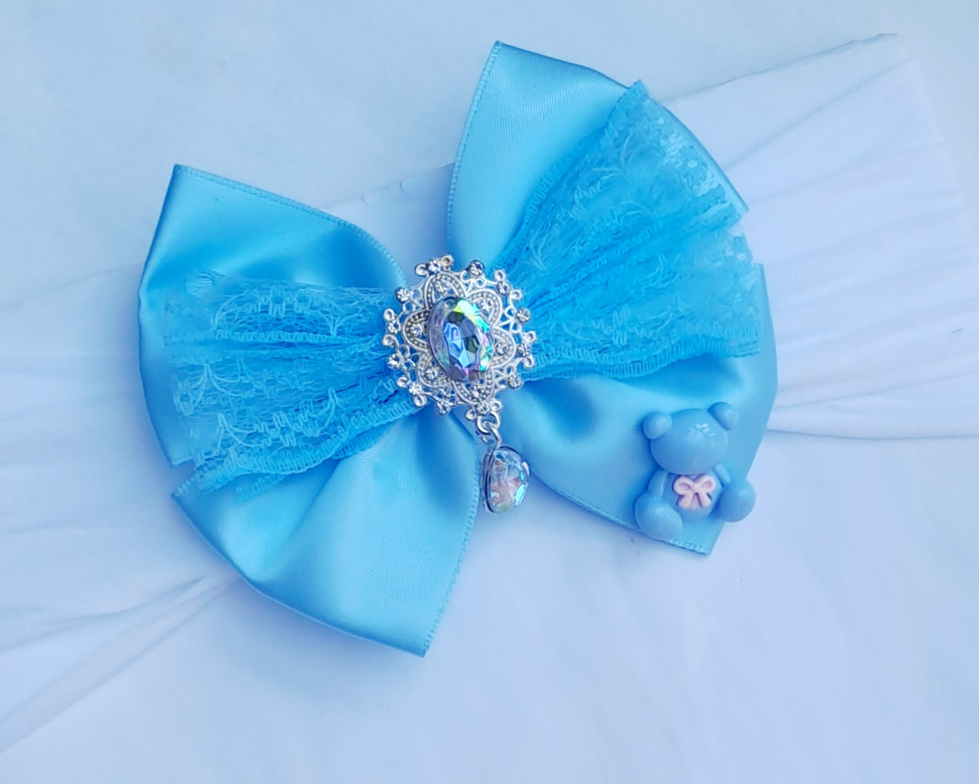 🎀Satin Bow Headbands 🎀Choose Colour